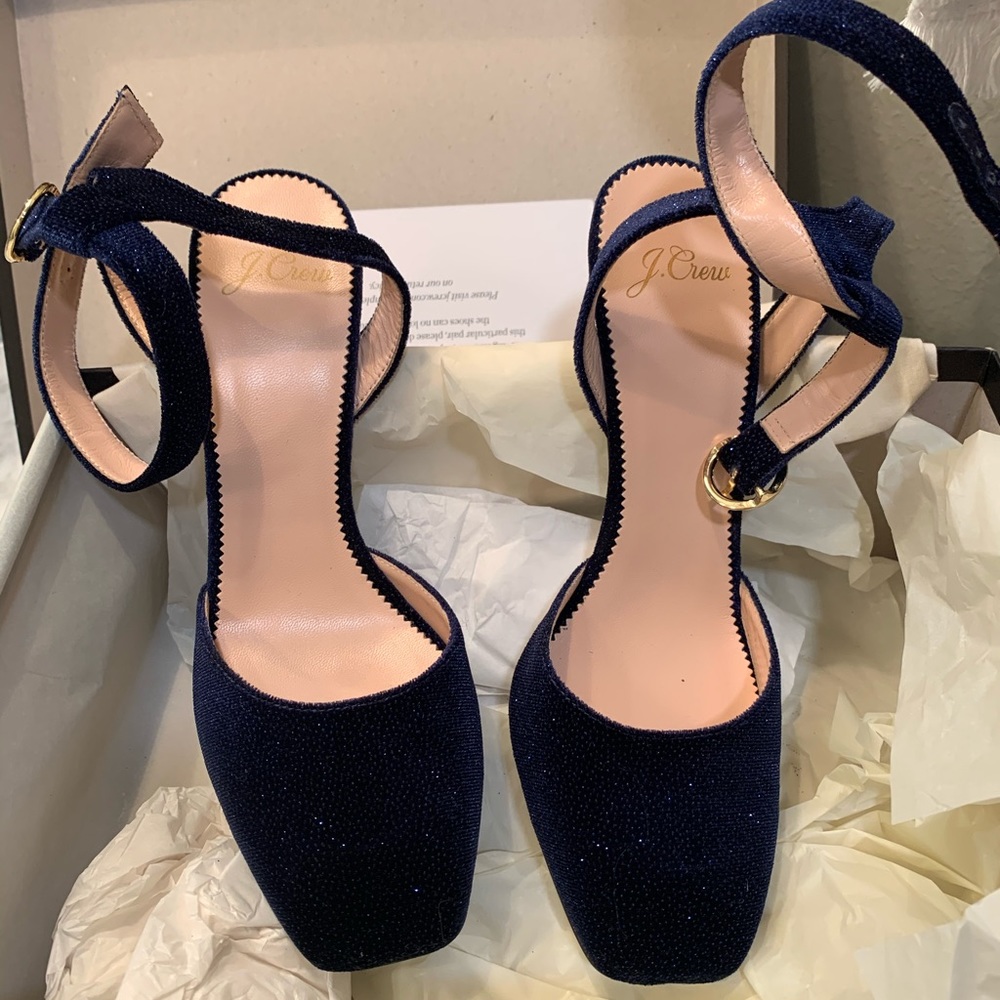 JCrew Vicky velvet pumps NIB